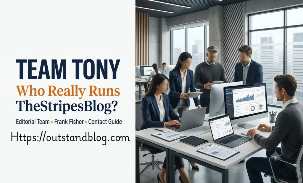 Team Tony TheStripesBlog: Who's Behind the Blog? Editorial Team, Frank Fisher & Contact Guide