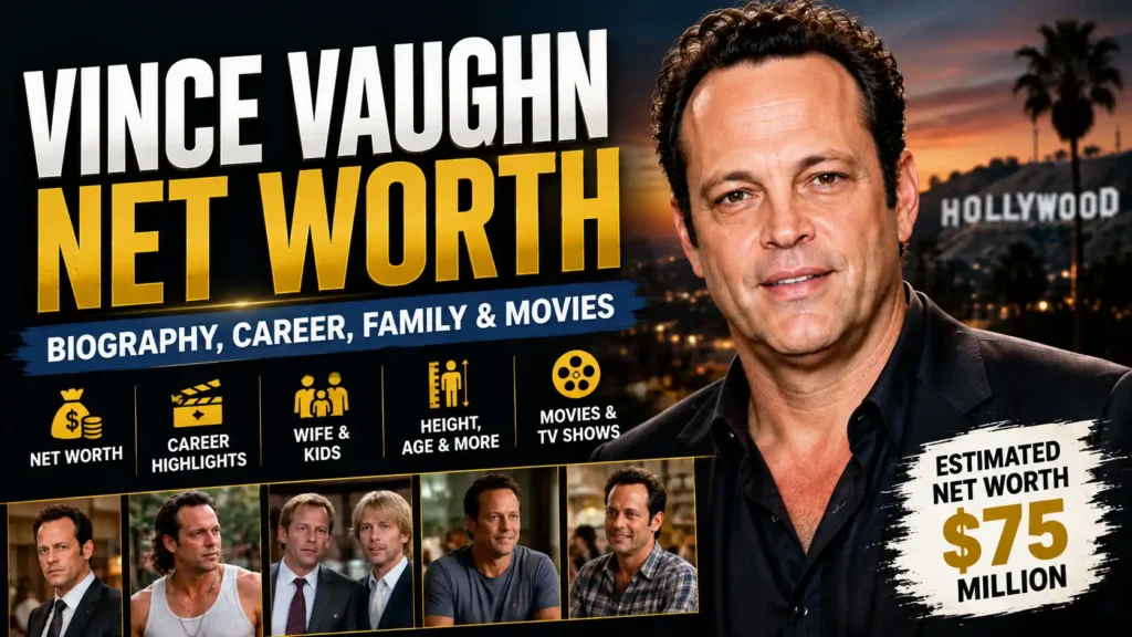 Vince Vaughn Biography, Career, Wife, Kids & Movies