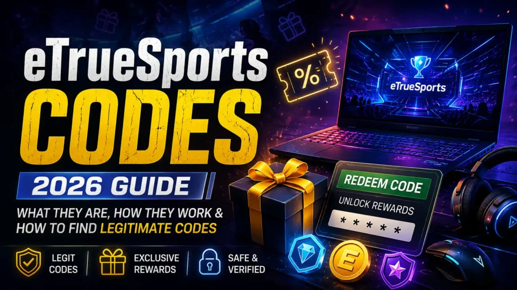 eTrueSports Codes 2026: What They Are, How They Work & How to Find Legitimate Codes